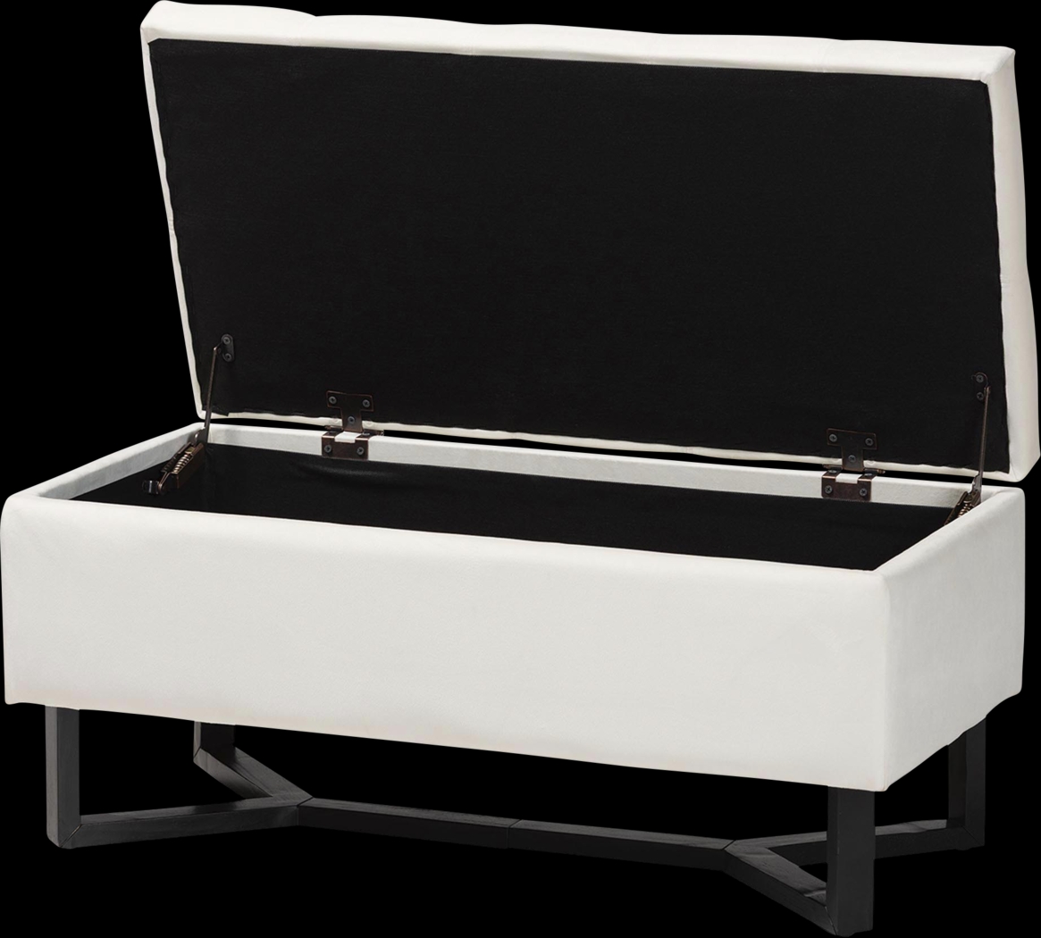 Alema Beige Storage Ottoman - Thumbnail - Image 12