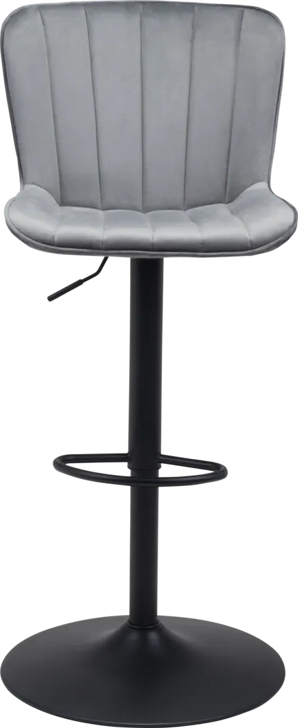 Aleman Gray Barstool - Thumbnail - Image 3