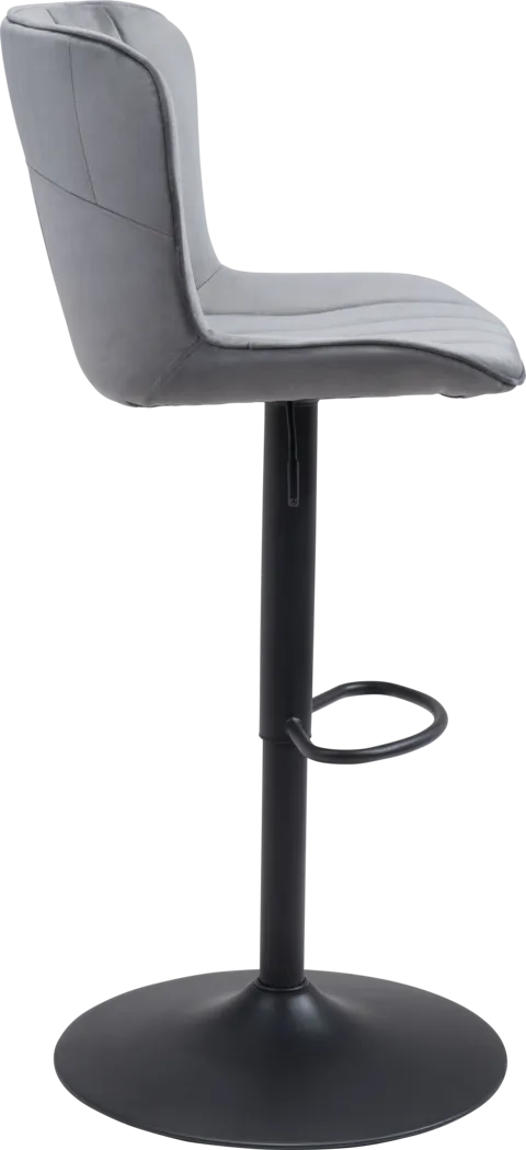 Aleman Gray Barstool - Thumbnail - Image 6