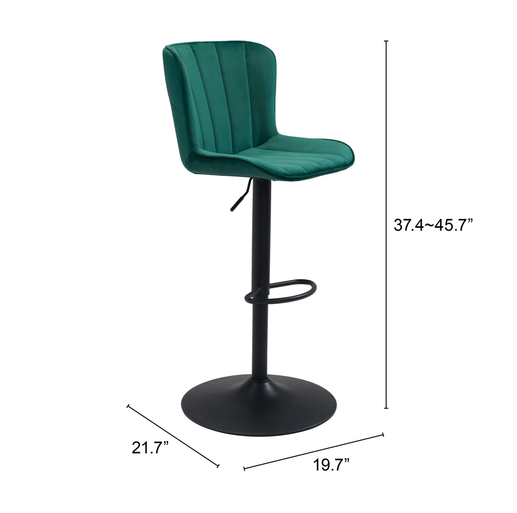 Aleman Green Barstool - Thumbnail - Image 11