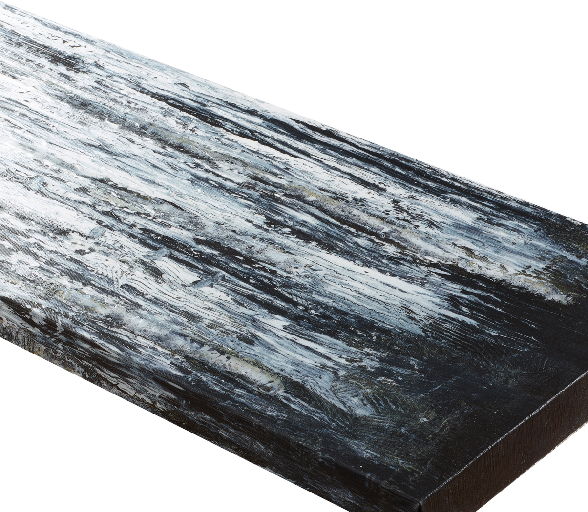 Alemany Black Gel Coated Print Canvas Set of 3 - Thumbnail - Image 4