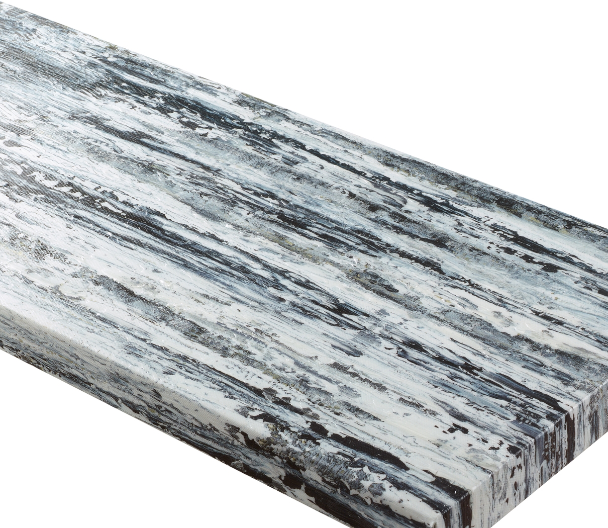 Alemany Black Gel Coated Print Canvas Set of 3 - Thumbnail - Image 6