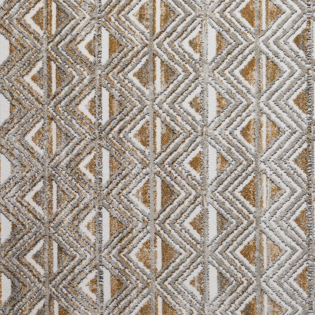Alemza Beige 5'3 x 7'3 Area Rug - Thumbnail - Image 4