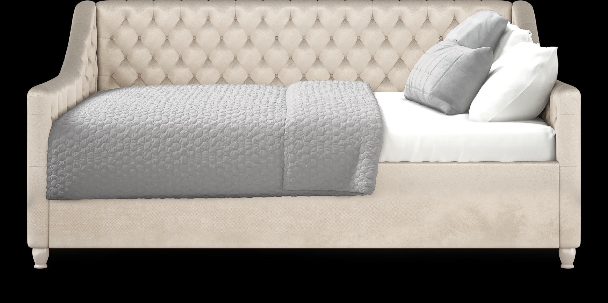 Alena Champagne 3 Pc Twin Daybed - Thumbnail - Image 2