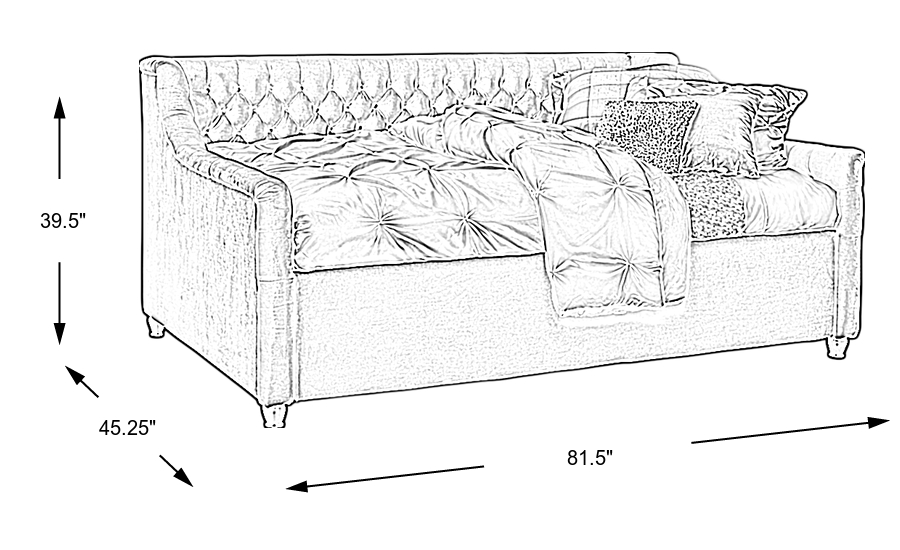 Dimension Image. Please refer to the Dimension Tab on this page for dimension details.