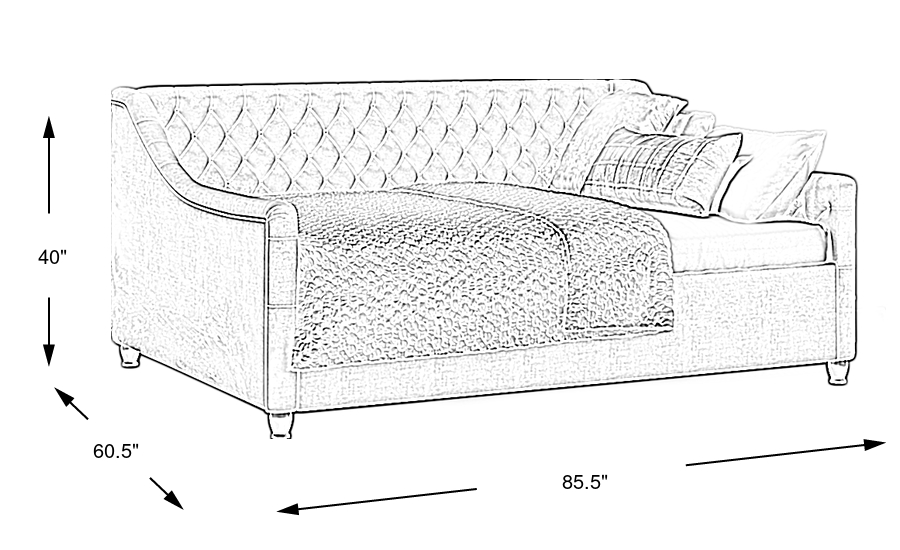 Dimension Image. Please refer to the Dimension Tab on this page for dimension details.