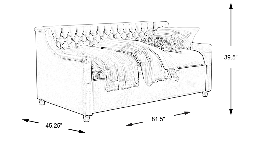 Dimension Image. Please refer to the Dimension Tab on this page for dimension details.
