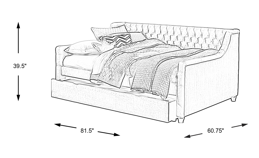 Dimension Image. Please refer to the Dimension Tab on this page for dimension details.