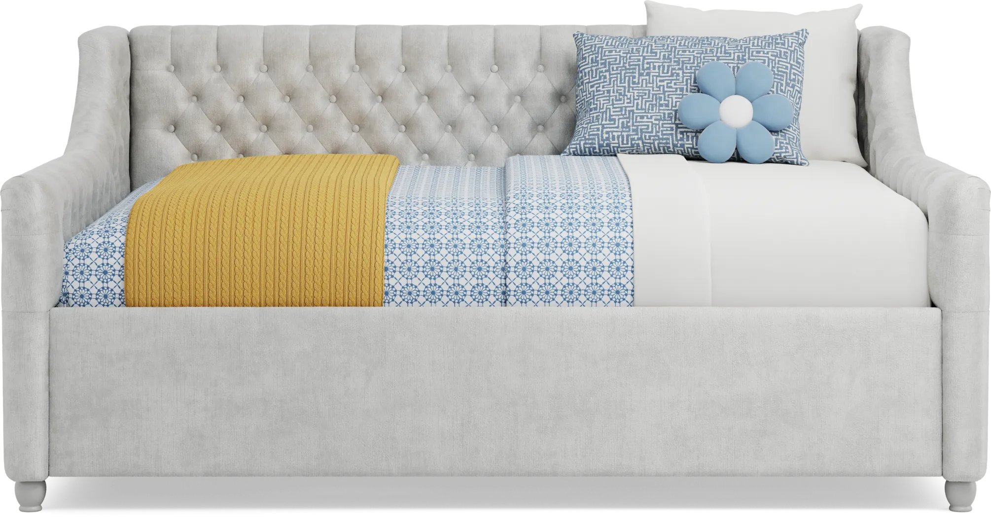 Alena Silver Full Daybed - Thumbnail - Image 2