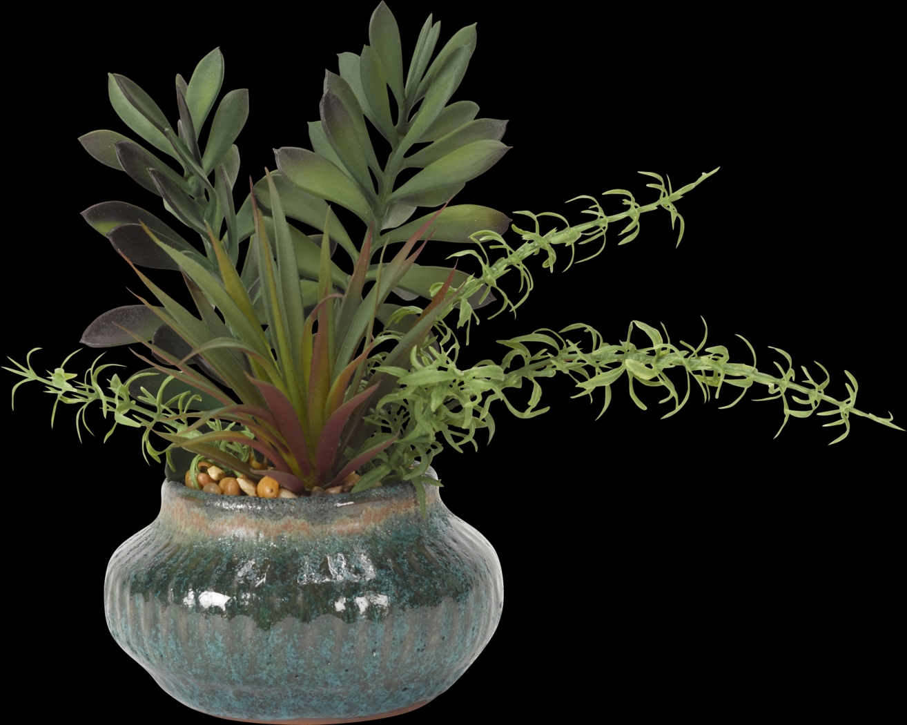 Alendra Green Jade Silk Plant - Thumbnail - Image 1