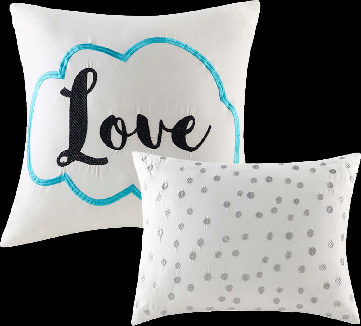 Alesi Blue King Comforter Set - Thumbnail - Image 9