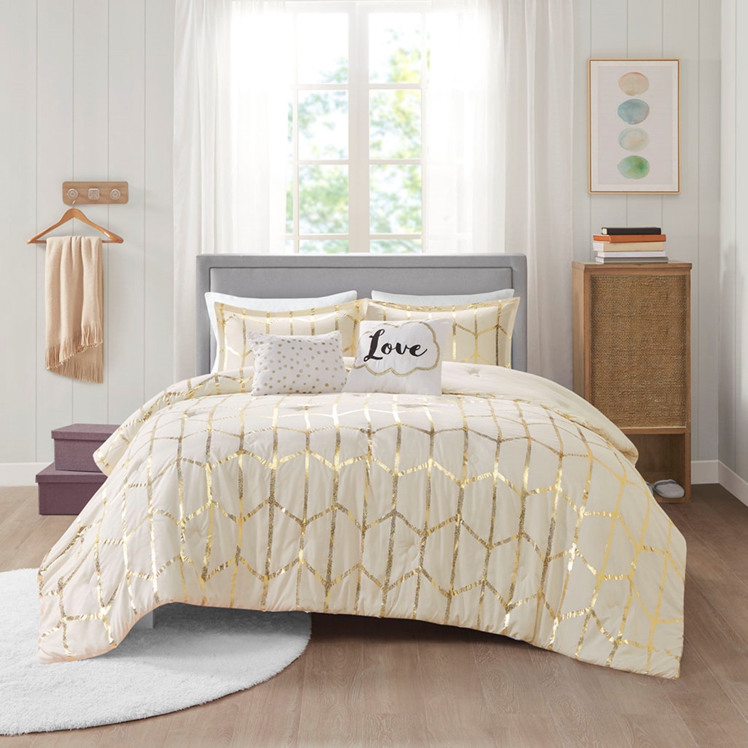 Alesi Gold King Comforter Set - Thumbnail - Image 2