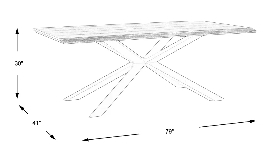 Dimension Image. Please refer to the Dimension Tab on this page for dimension details.