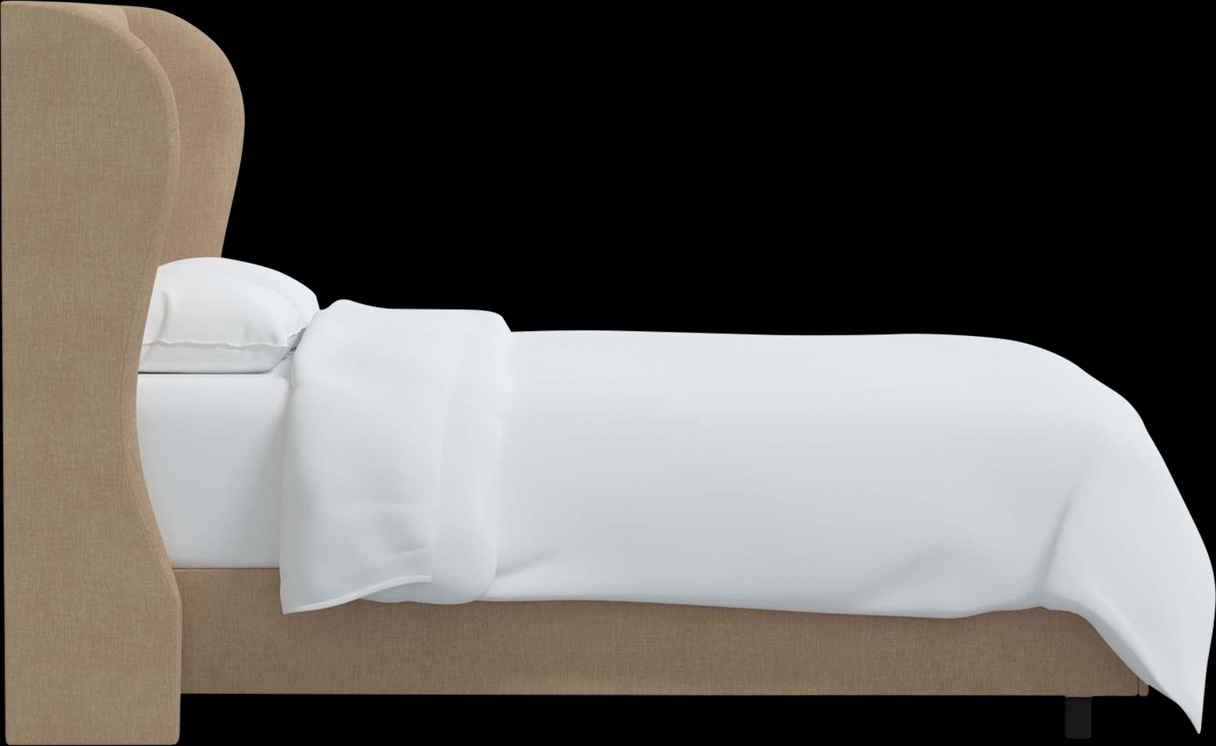 Aleta Beige California King Bed - Thumbnail - Image 3