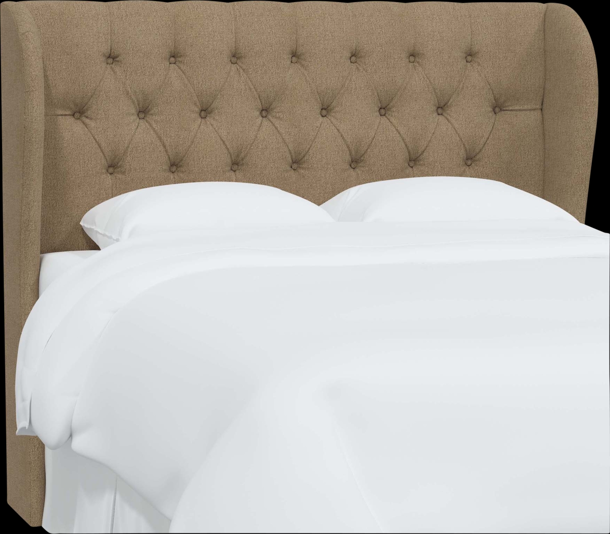 Aleta Beige Full Headboard - Thumbnail - Image 1