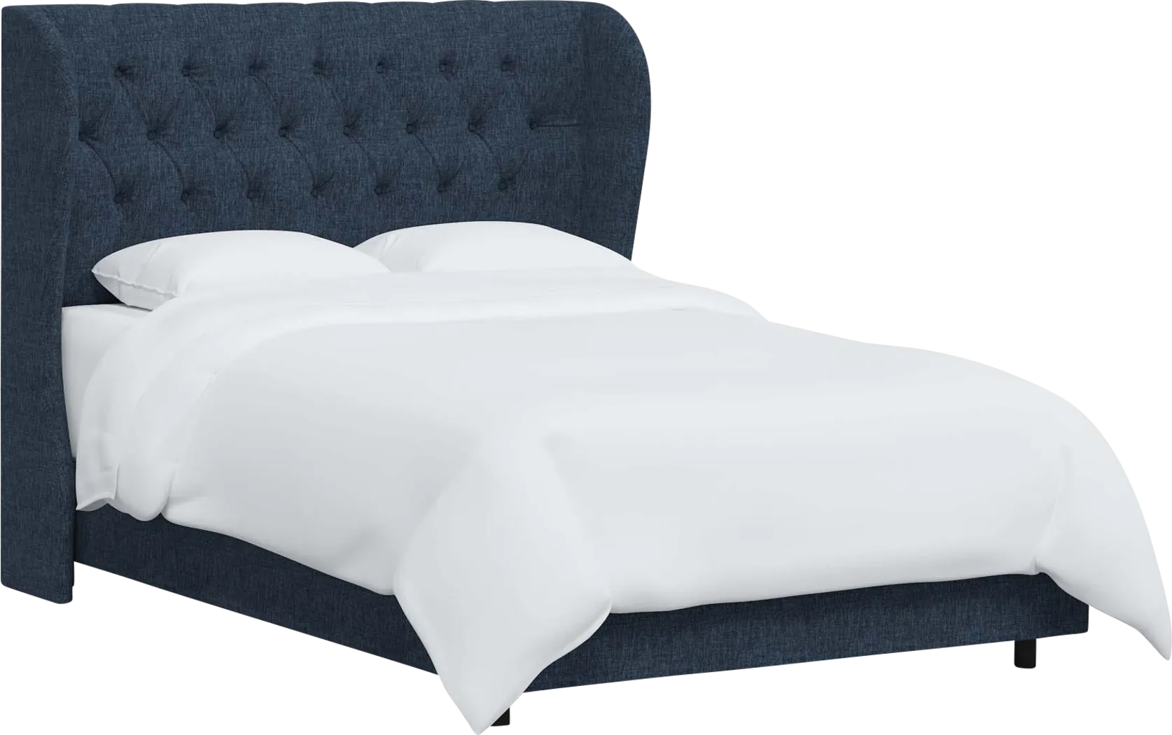 Aleta Blue Full Bed - Thumbnail - Image 1