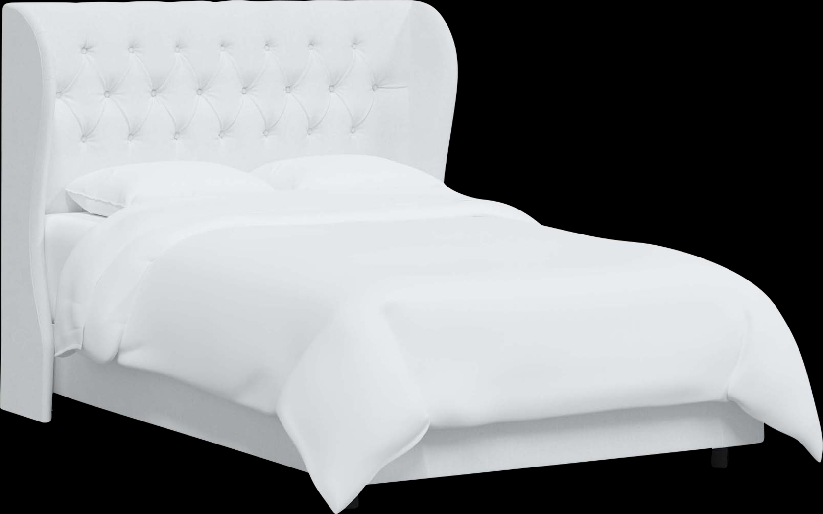 Aleta White California King Bed - Thumbnail - Image 1