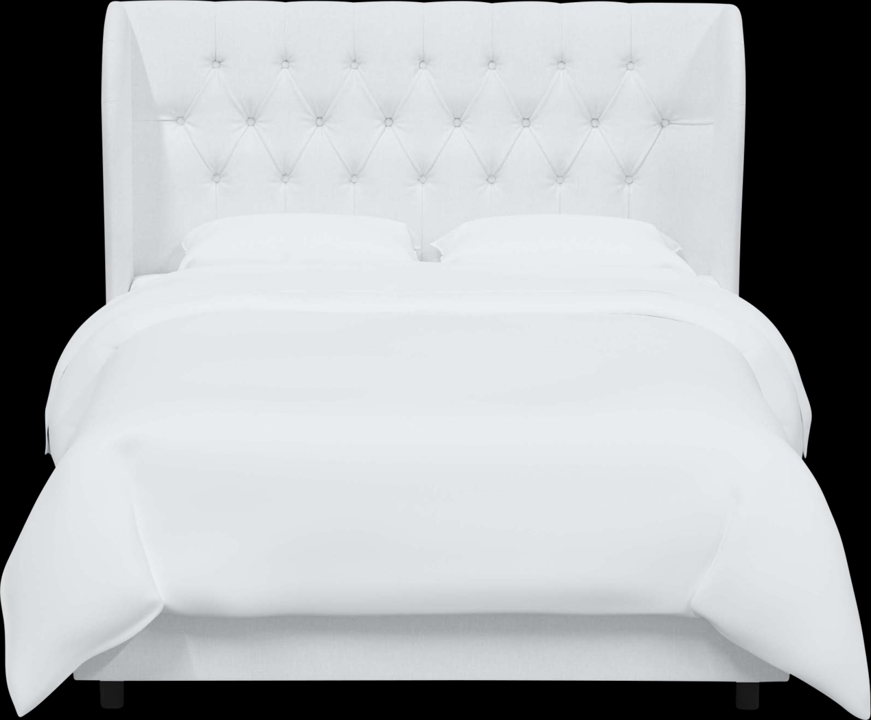 Aleta White Full Bed - Thumbnail - Image 2