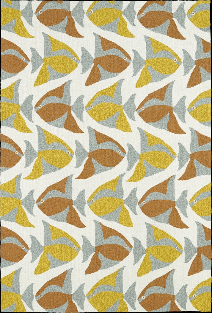 Aletta Brown 2' x 6' Indoor/Outdoor Rug - Thumbnail - Image 1