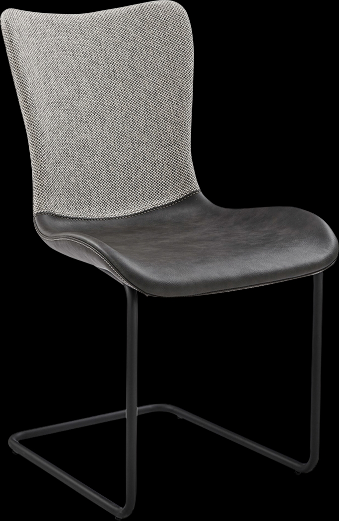 Alewine Dark Gray Dining Chair, Set of 2 - Thumbnail - Image 4
