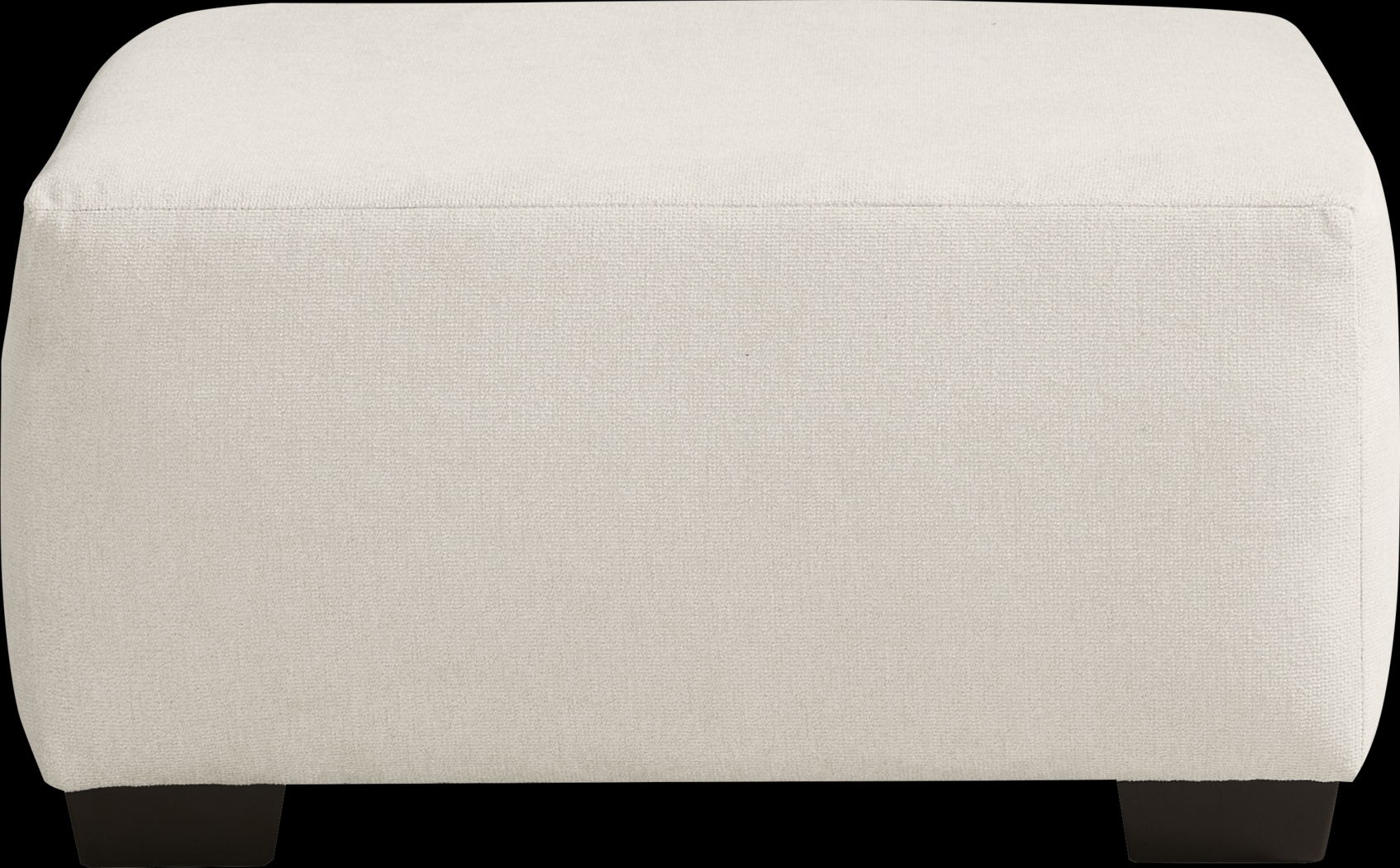 Alexander Ivory Cocktail Ottoman - Thumbnail - Image 2