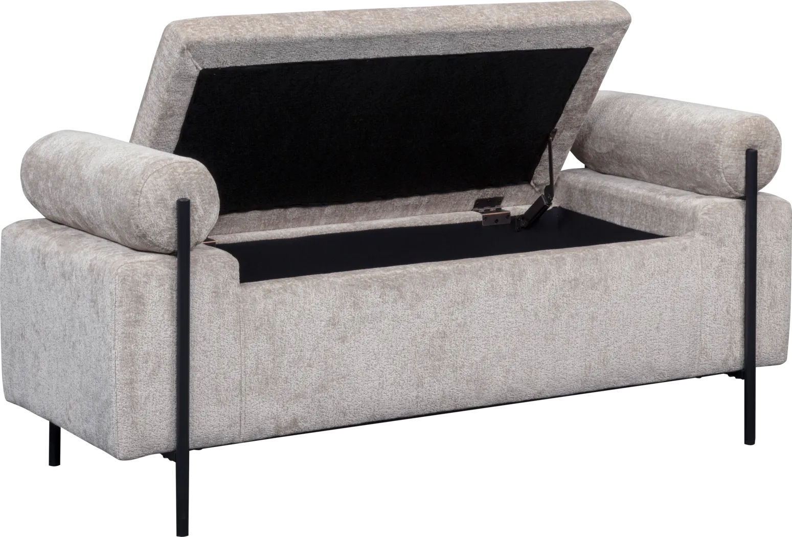 Alexandria Beige Bench - Thumbnail - Image 2