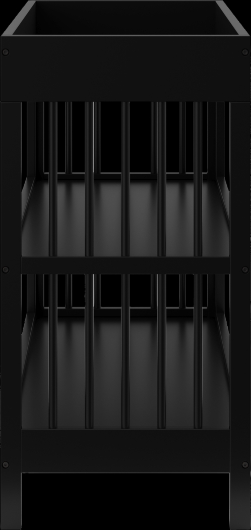 Kids Alexei Black Changing Table - Thumbnail - Image 8