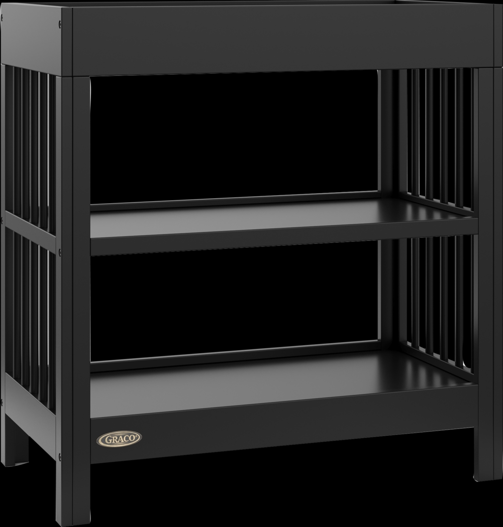 Kids Alexei Black Changing Table - Thumbnail - Image 1