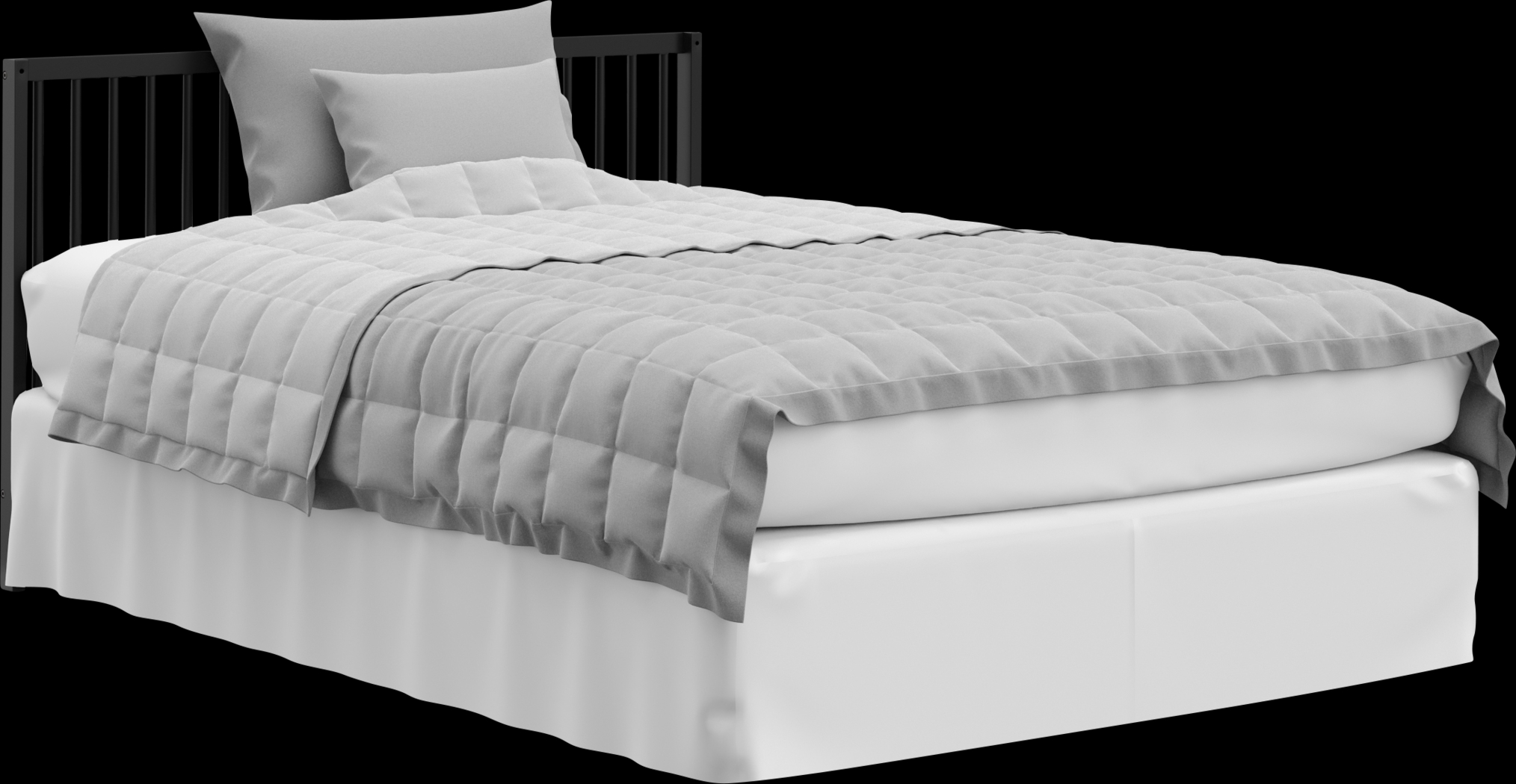 Alexei Black Convertible Crib - Thumbnail - Image 9