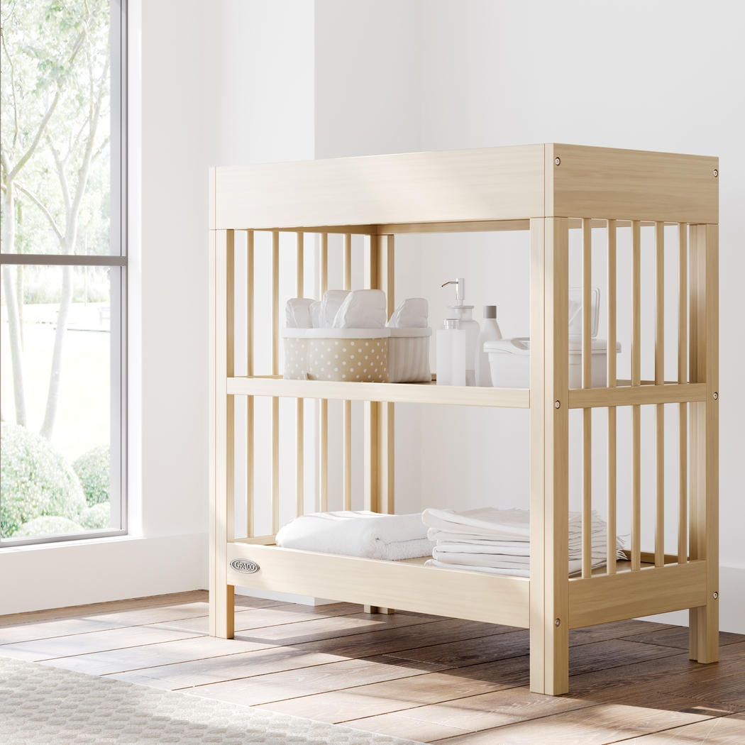 Kids Alexei Brown Changing Table - Thumbnail - Image 2