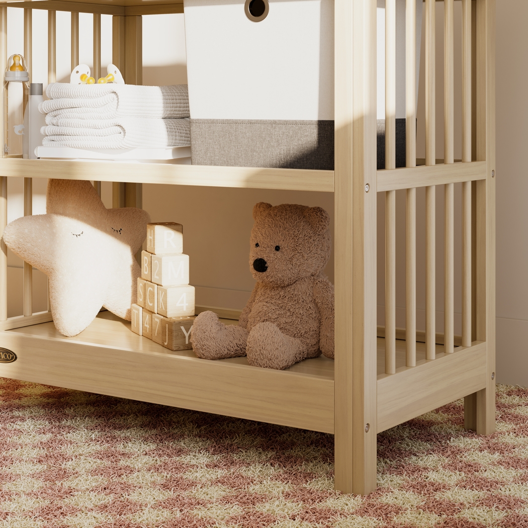 Kids Alexei Brown Changing Table - Thumbnail - Image 3