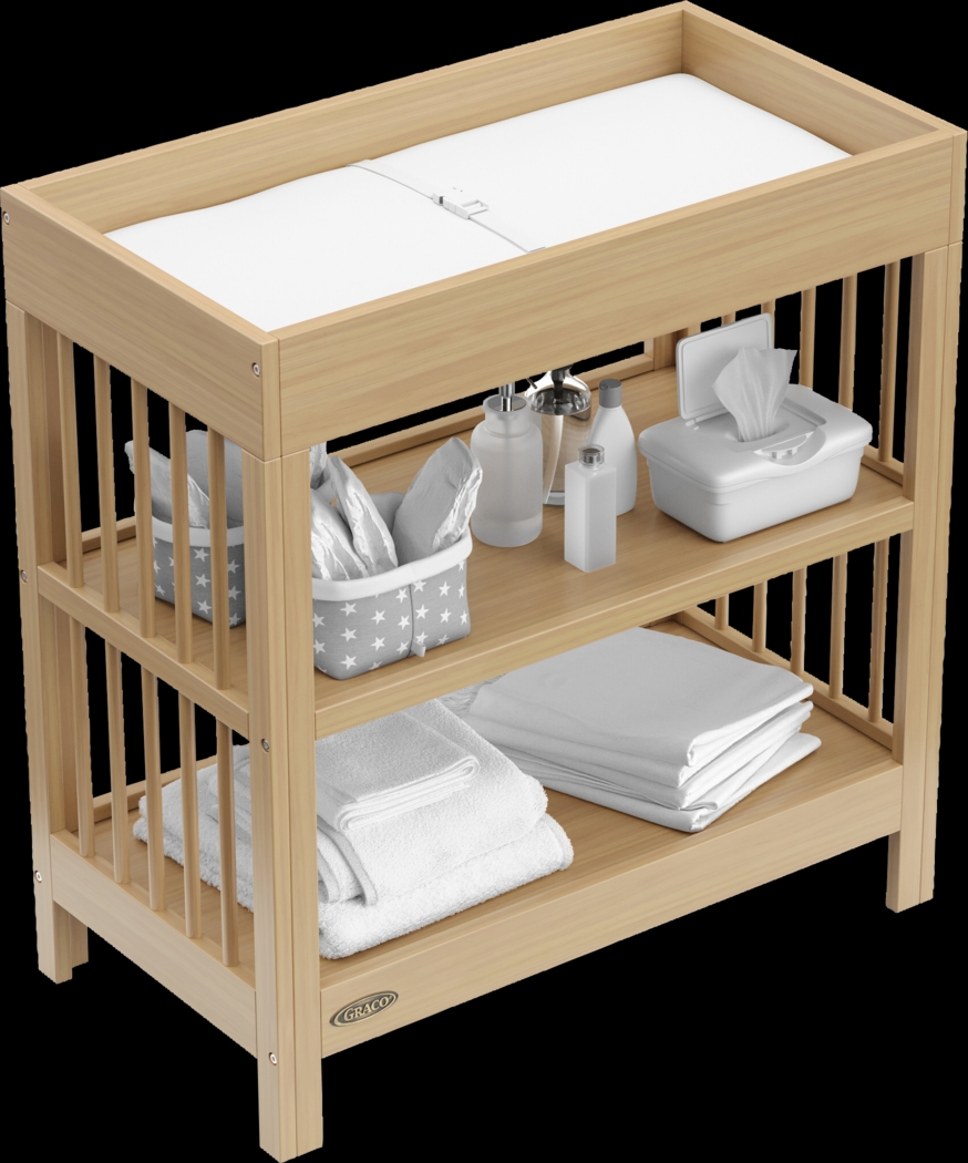 Kids Alexei Brown Changing Table - Thumbnail - Image 4