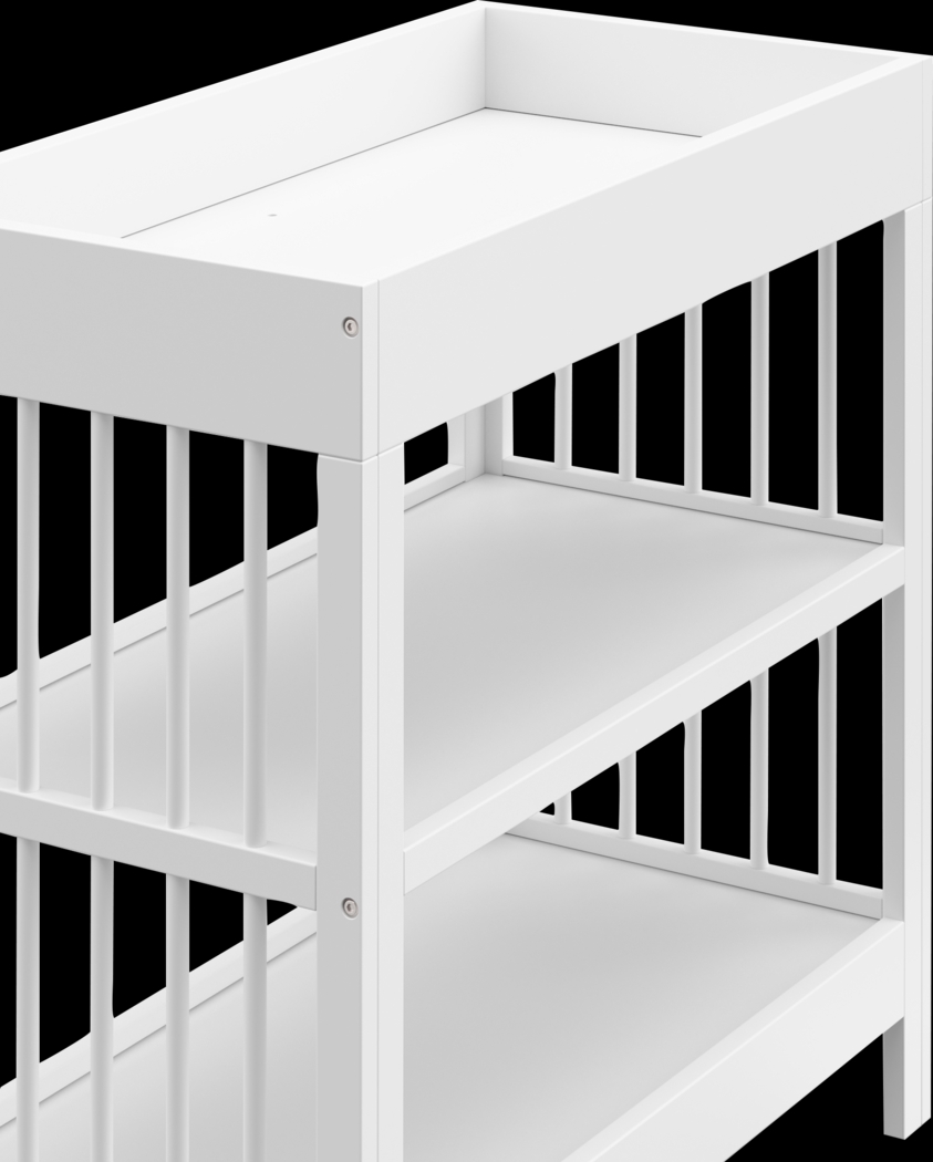 Kids Alexei White Changing Table - Thumbnail - Image 5
