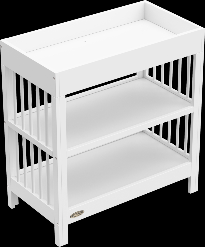 Kids Alexei White Changing Table - Thumbnail - Image 6