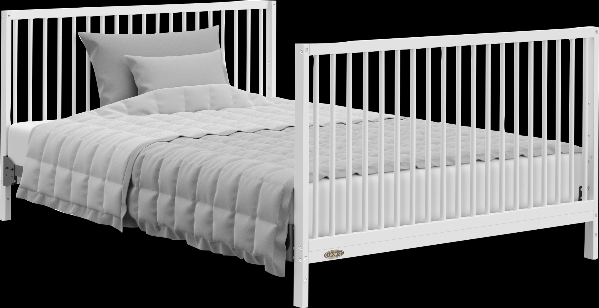 Alexei White Convertible Crib - Thumbnail - Image 8