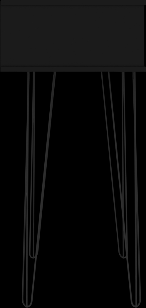 Alexito Black Sofa Table - Thumbnail - Image 2