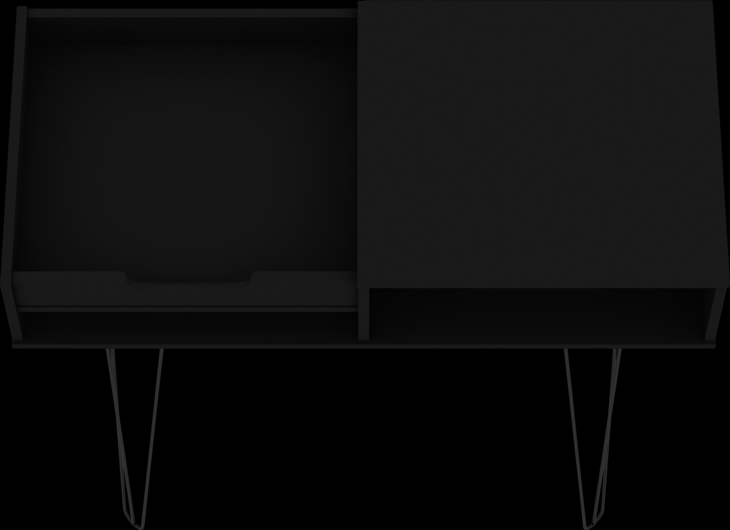 Alexito Black Sofa Table - Thumbnail - Image 4