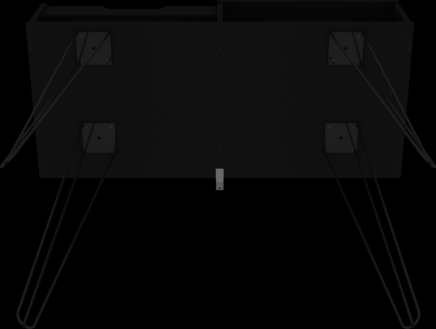 Alexito Black Sofa Table - Thumbnail - Image 5