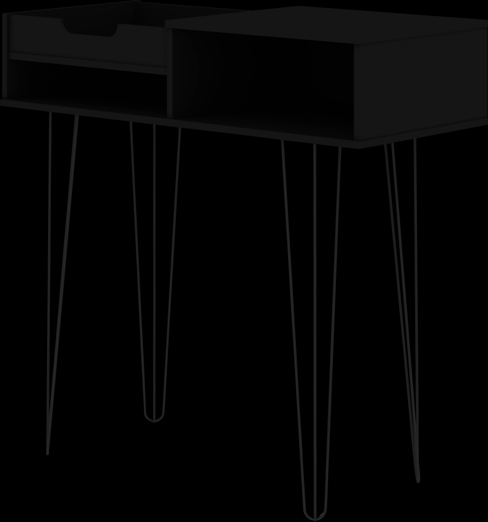 Alexito Black Sofa Table - Thumbnail - Image 1