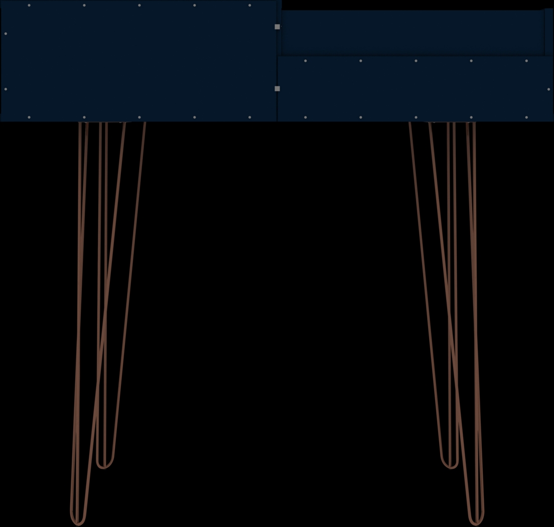 Alexito Blue Sofa Table - Thumbnail - Image 3