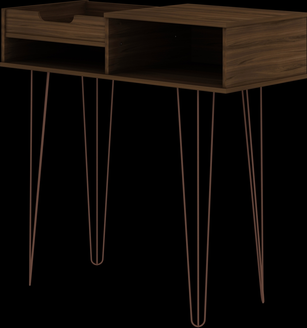Alexito Brown Sofa Table - Thumbnail - Image 1