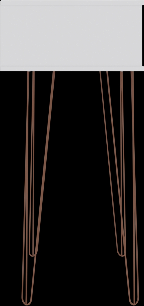 Alexito White Sofa Table - Thumbnail - Image 2