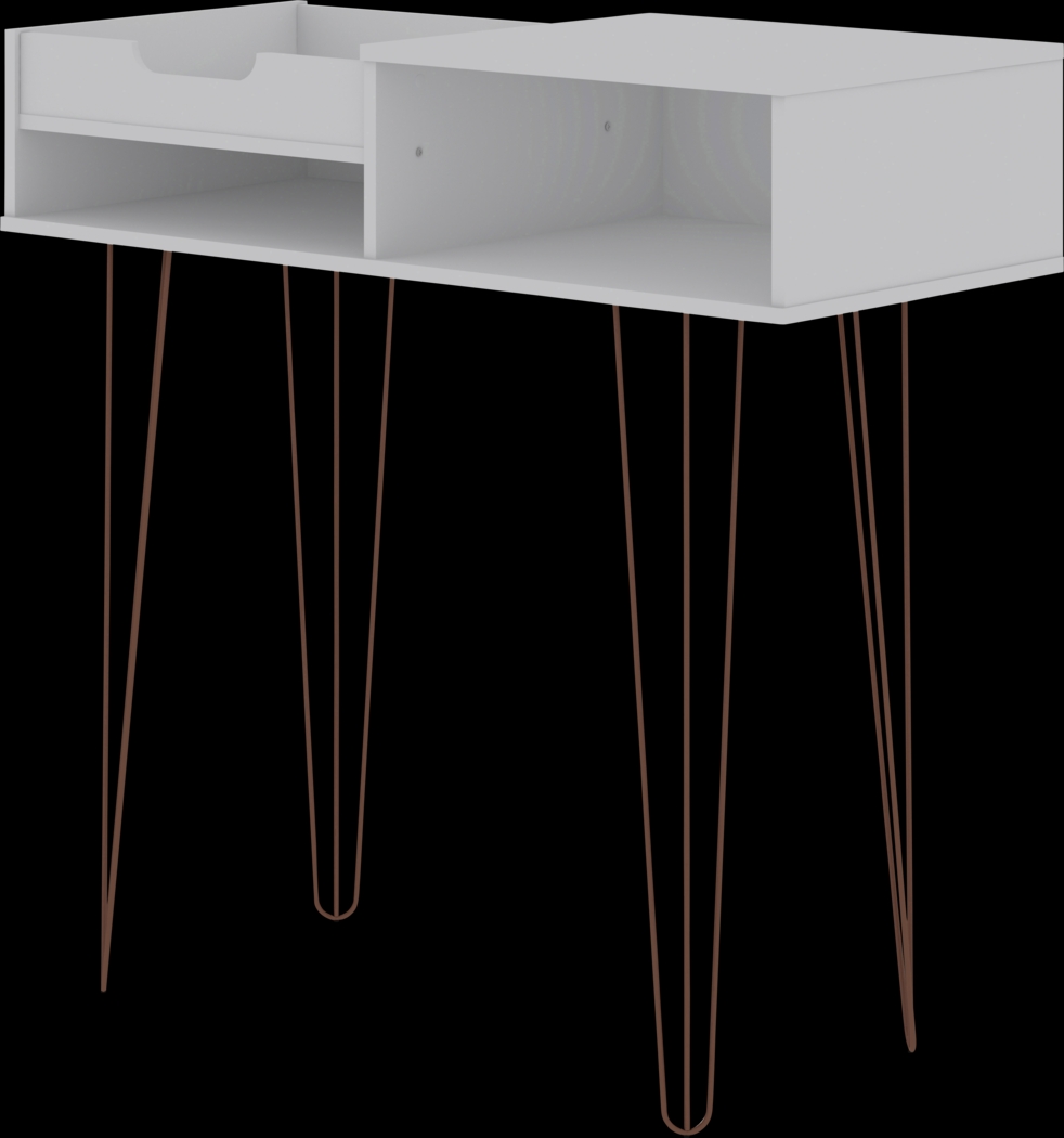 Alexito White Sofa Table - Thumbnail - Image 1