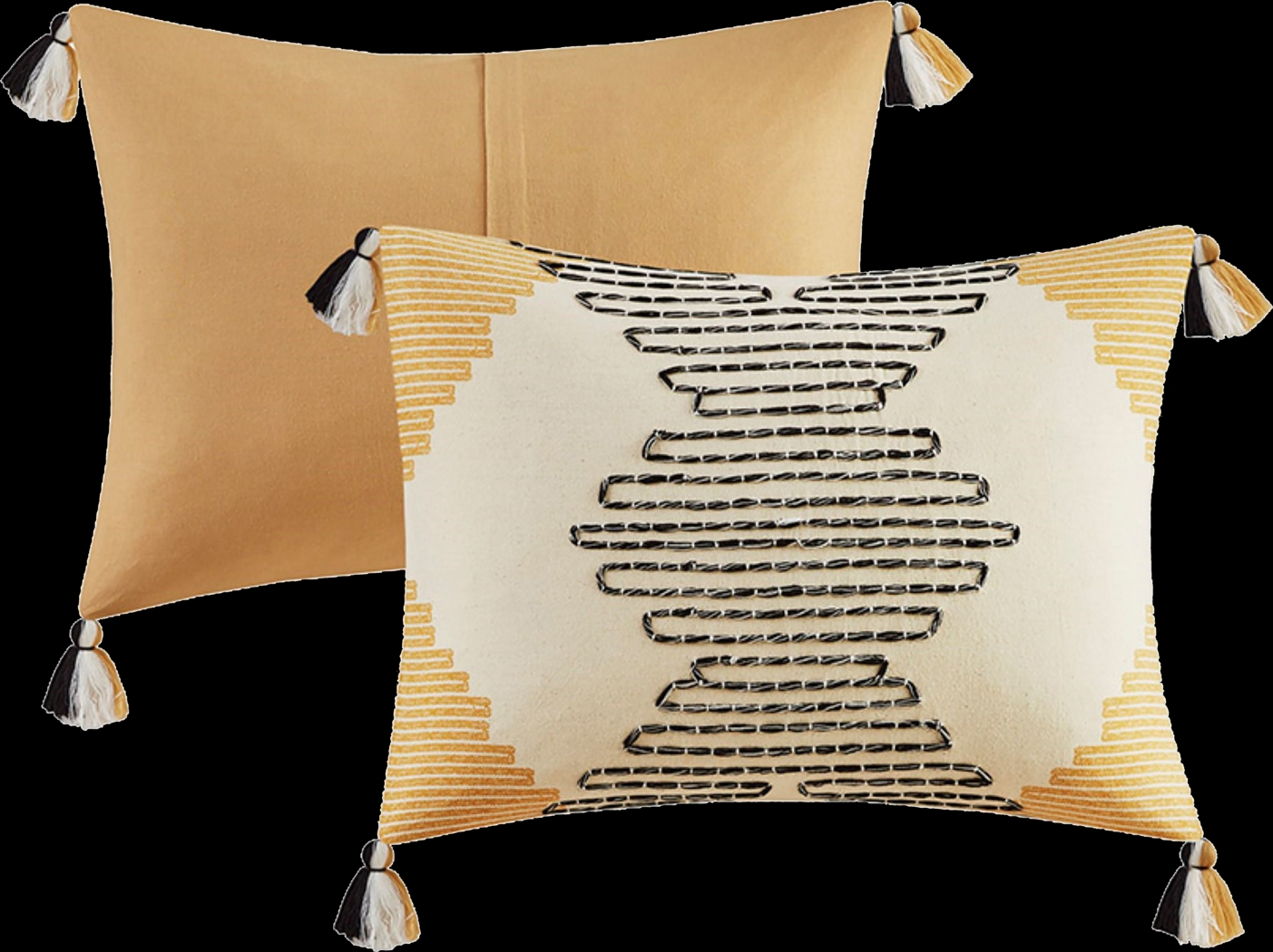 Alextra Yellow 3 pc Full/Queen Comforter Set - Thumbnail - Image 9