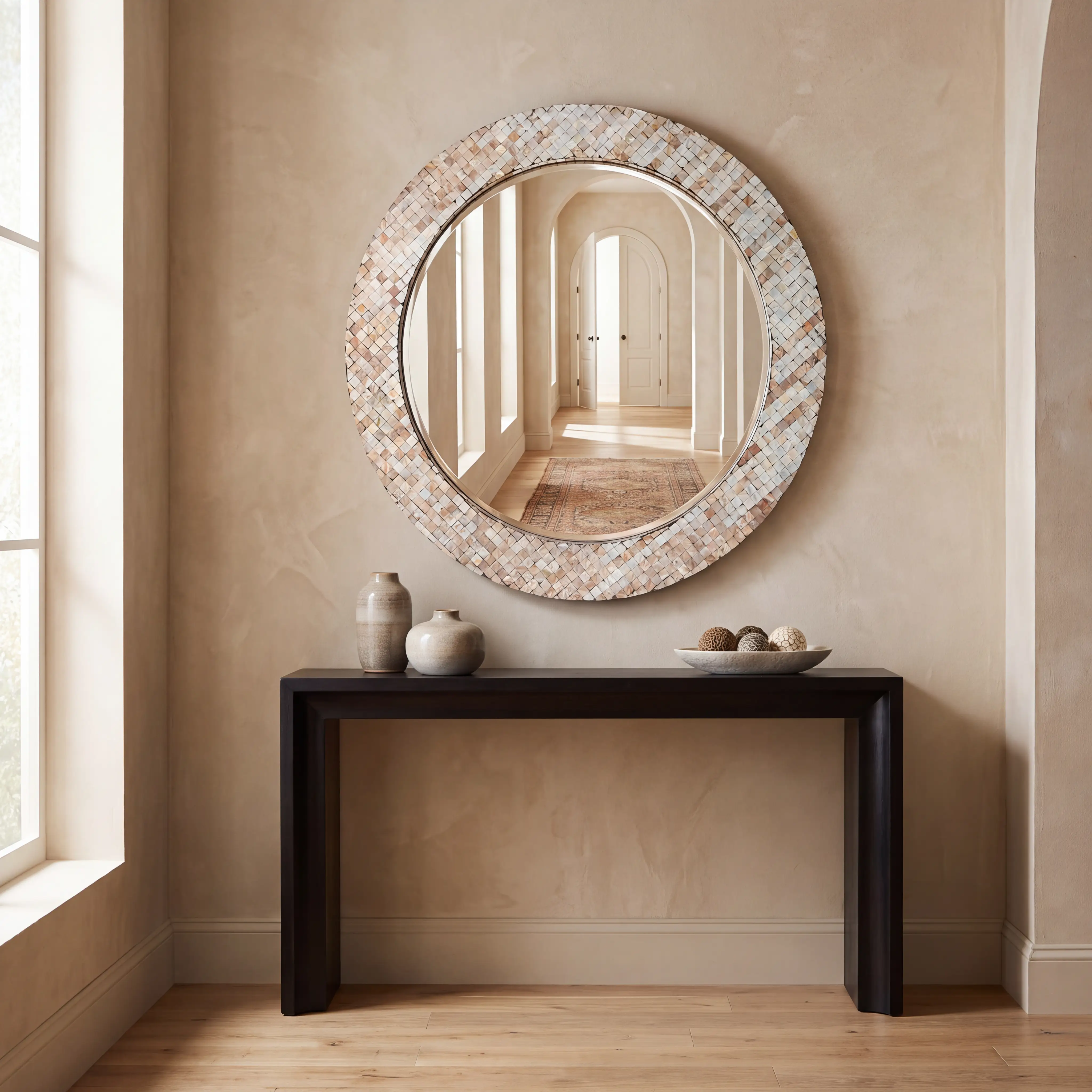 Aleydis Gray Mirror - Image 4