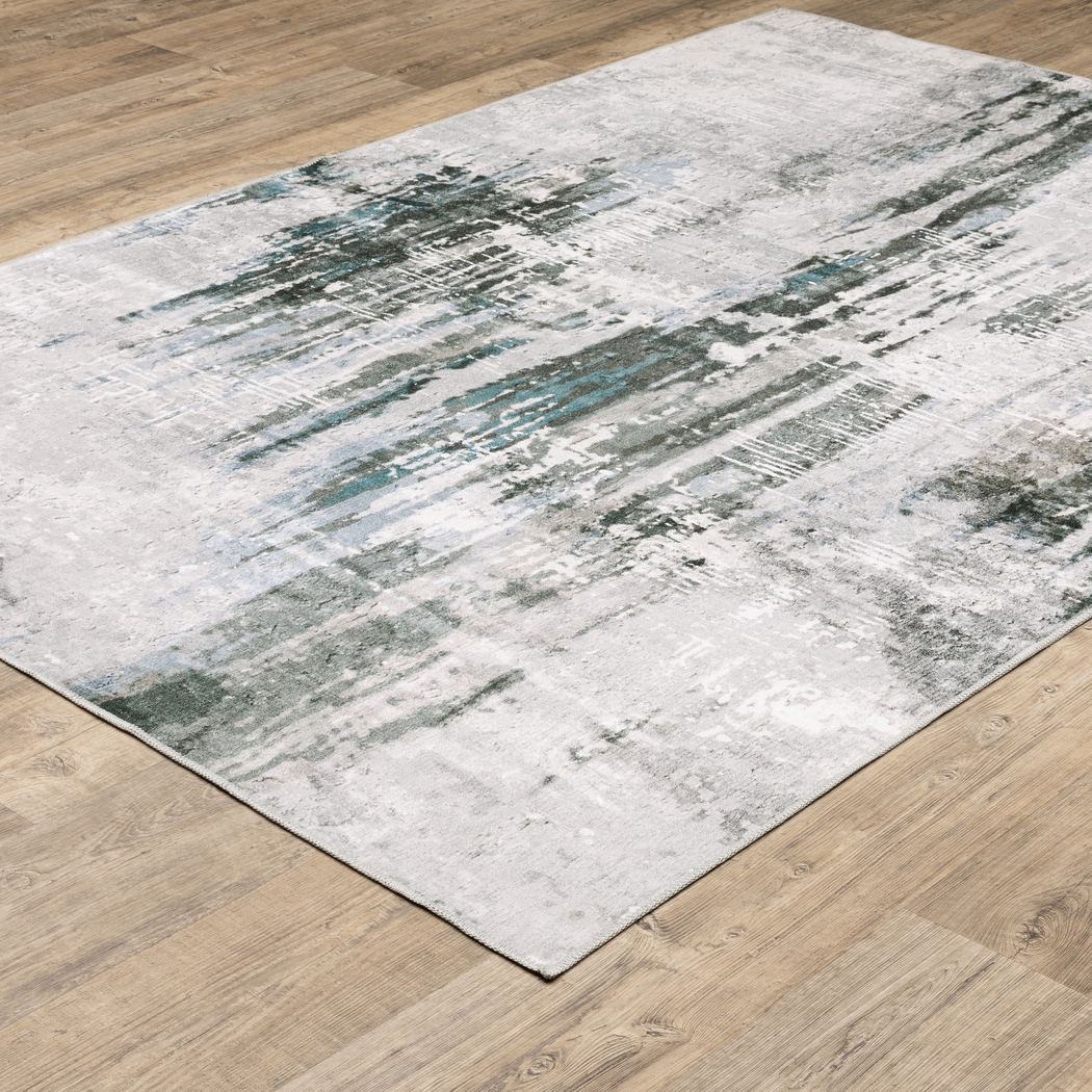 Alfaree Gray 5' x 7'3 Rug - Thumbnail - Image 2