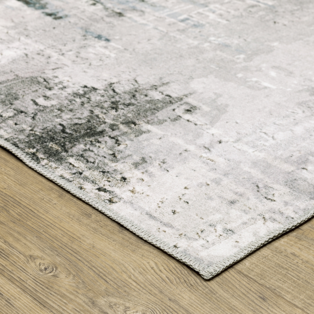 Alfaree Gray 5' x 7'3 Rug - Thumbnail - Image 3