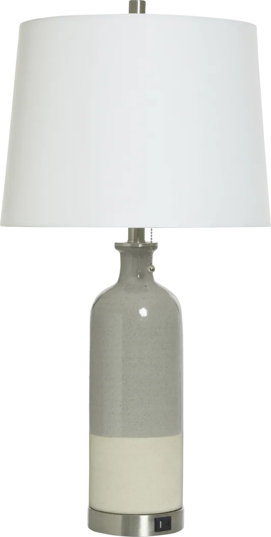 Alfus Gray Lamp - Thumbnail - Image 1