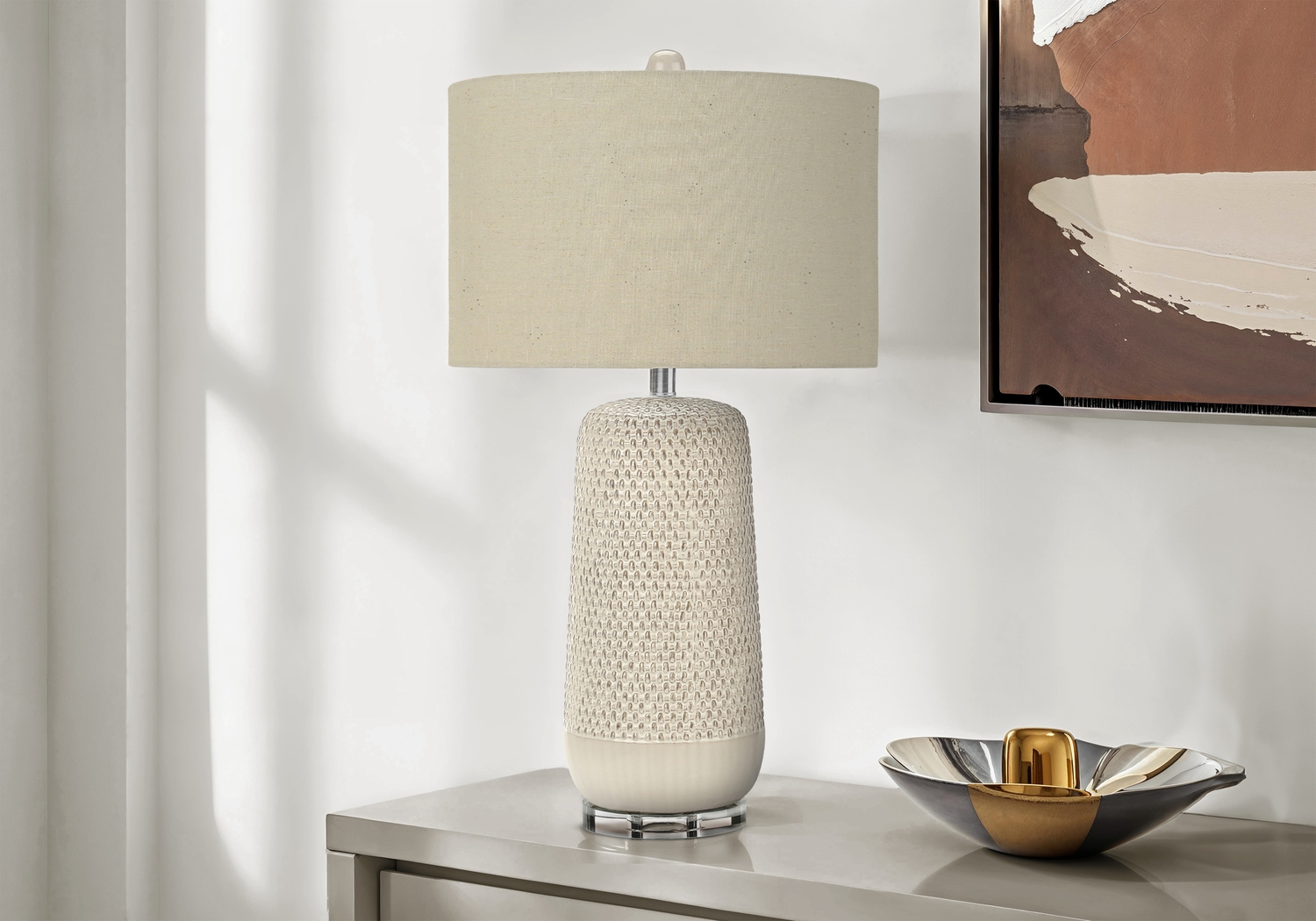 Alger Court Cream Lamp - Thumbnail - Image 3