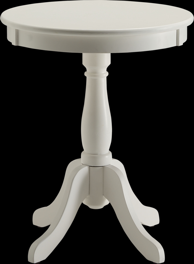 Alger White Accent Table - Thumbnail - Image 1